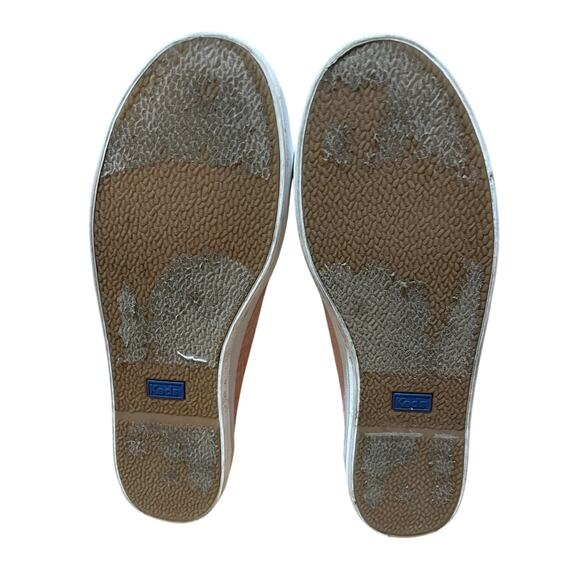 KEDS X‎ Rifle Paper Co. Women's 9 Kickstart Tapestry Tex In Peach Pink Floral - Picture 8 of 8